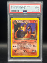 PSA 9 Dark Charizard 21/82 Rocket